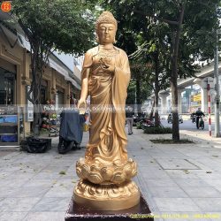 Tượng Phật A Di Đà - Đồ Đồng Bảo Long - Công Ty TNHH Đồng Mỹ Nghệ Bảo Long